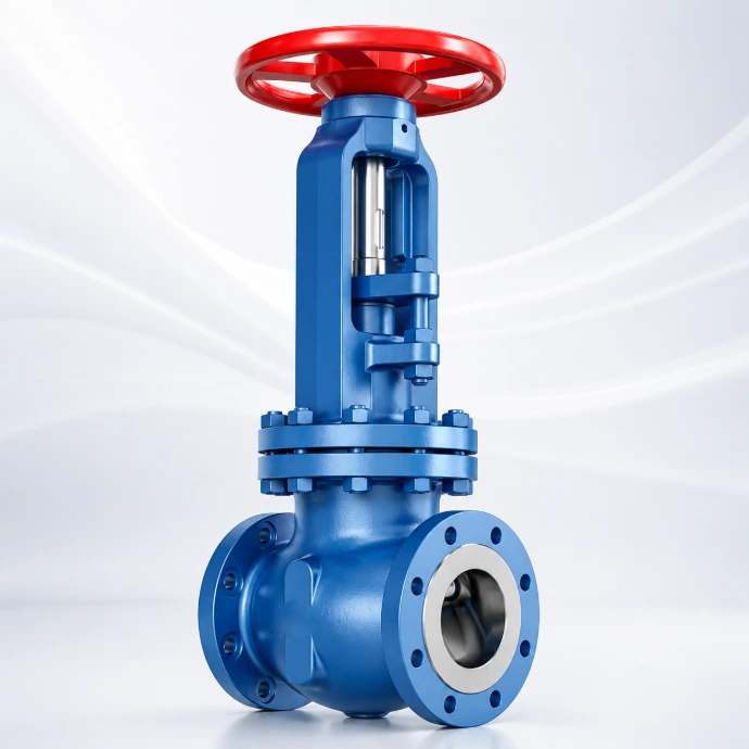 Industrial globe valve with handwheel operation for precise flow control applications