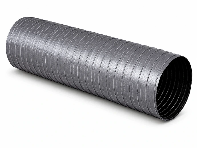 High-temperature duct hose reinforced with steel wire for industrial ventilation